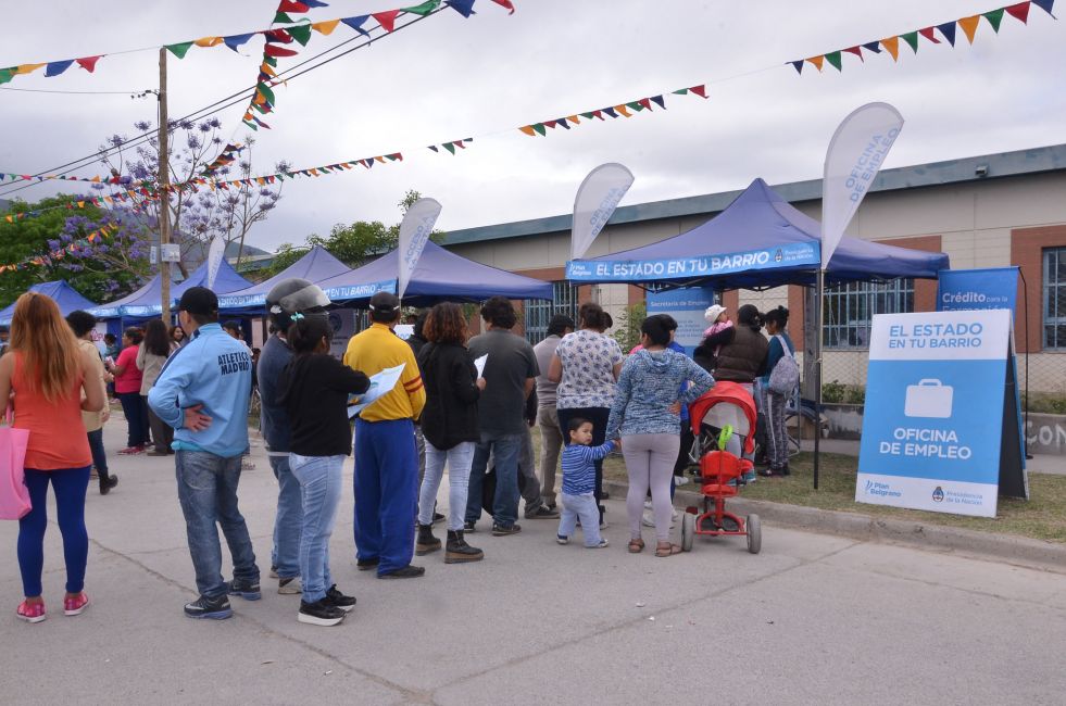 Organismos provinciales participan en "El Estado en tu Barrio"